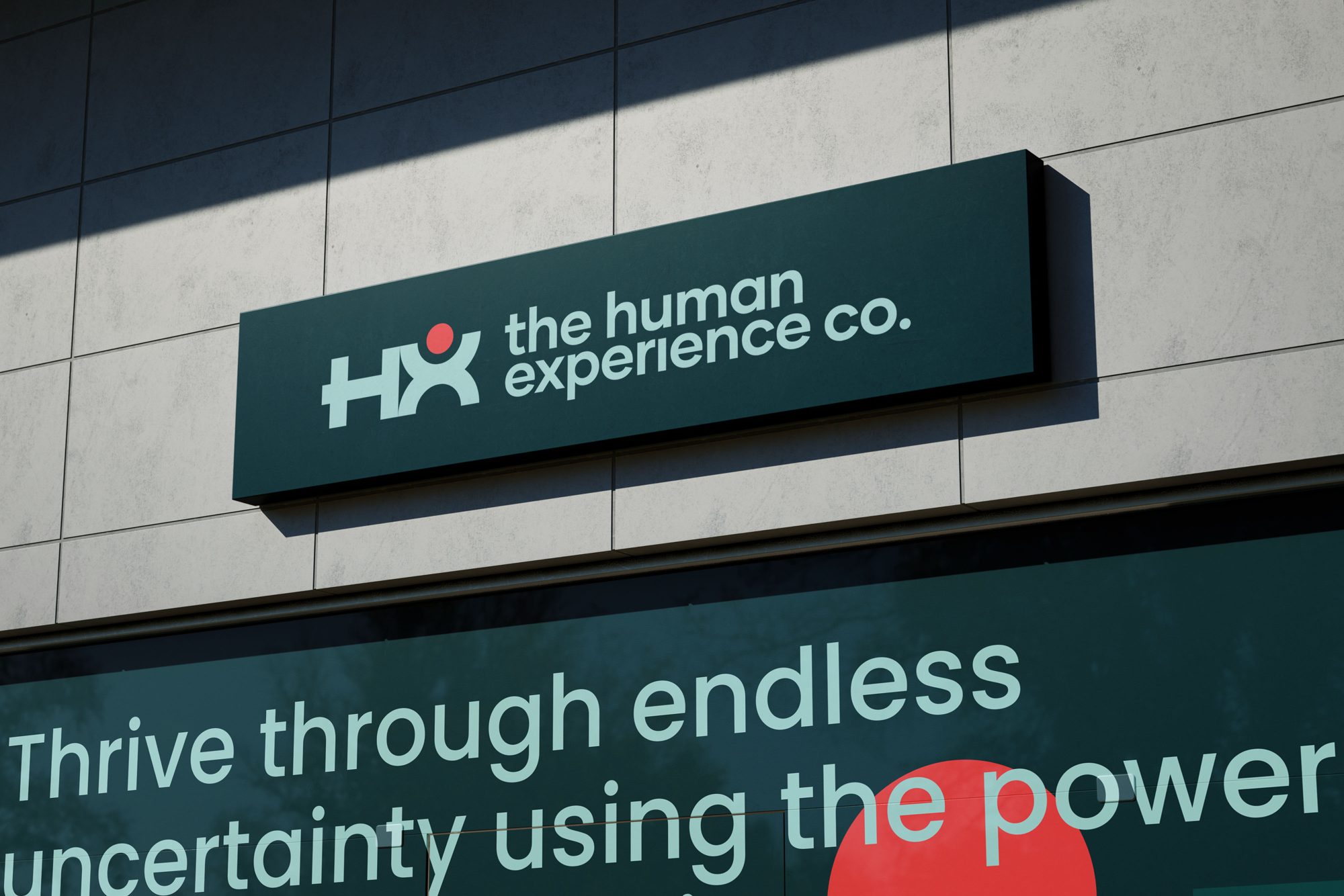 The Human Experience Co. signage